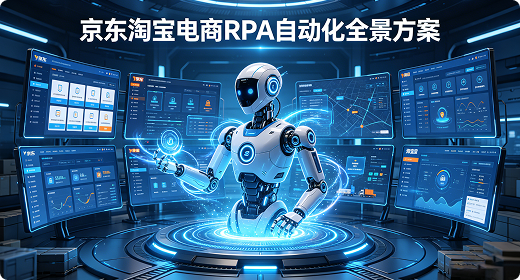 京东・淘宝 电商RPA自动化流程 全景方案