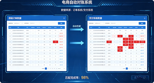 电商自动对账标准化流程